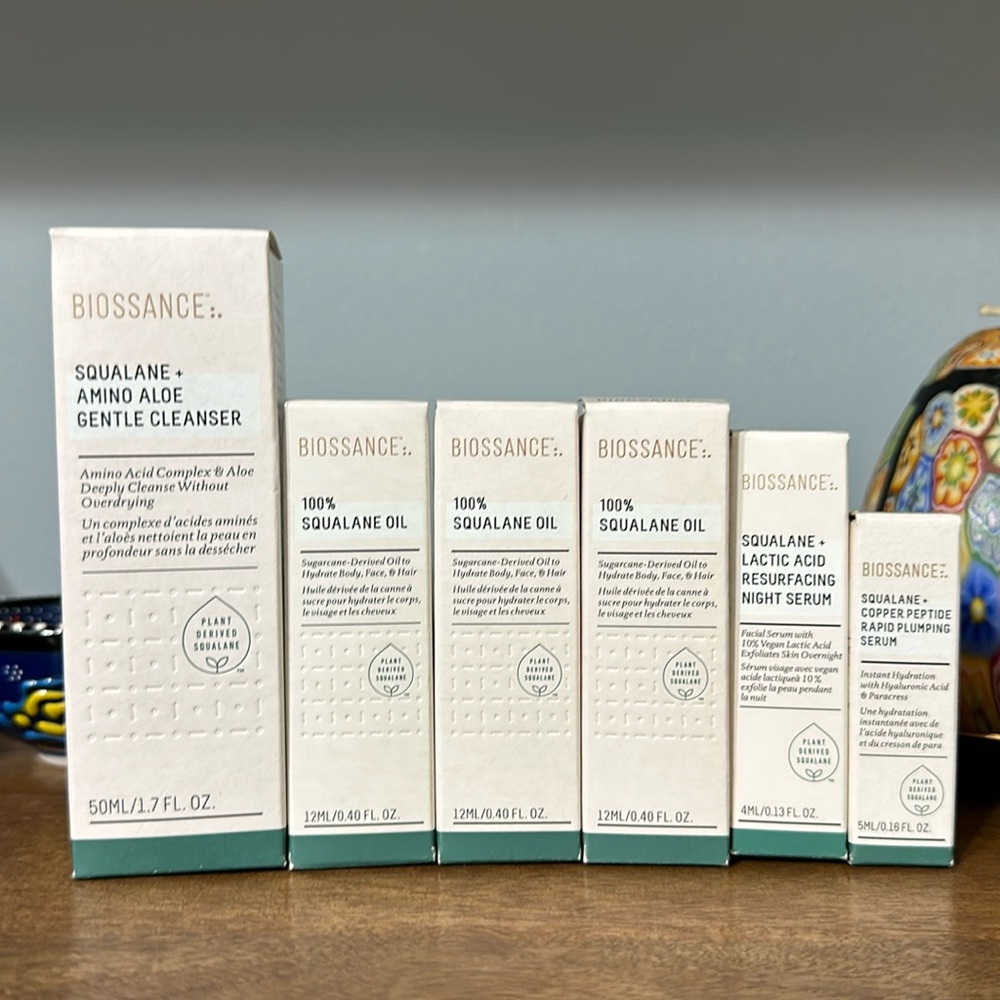 Biossance Skincare Travel Bundle